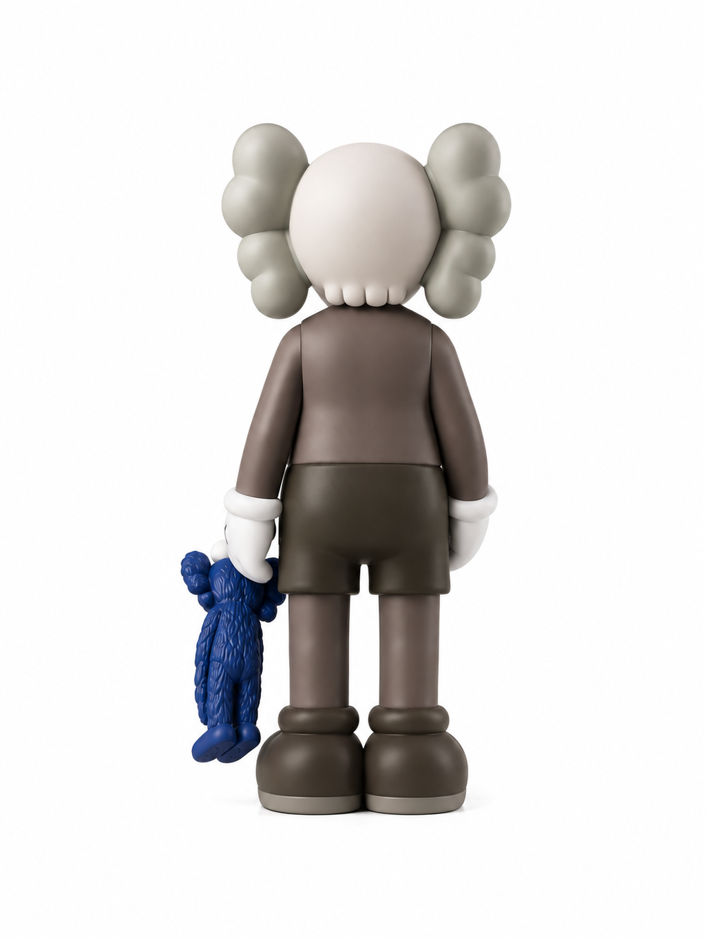 Figurine Design KAWS Style with Blue Plush – 30 cm