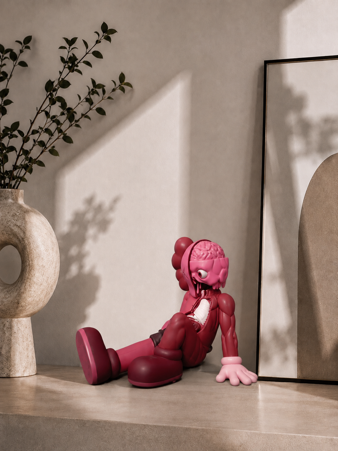 Figurine de collection – Édition Anatomie Rose