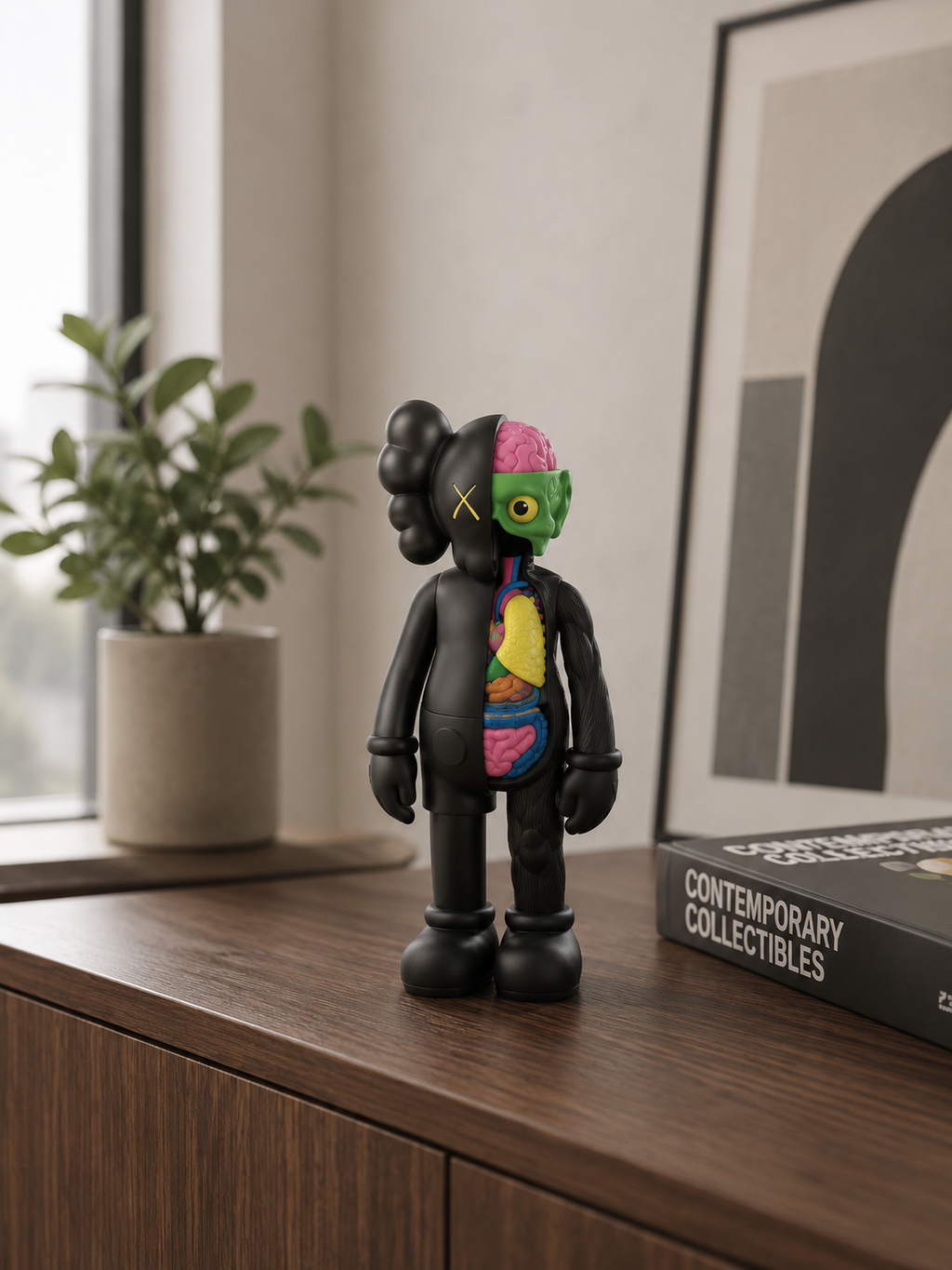 Figurine de collection – Black Half Anatomy